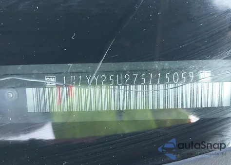 2007 Chevrolet Corvette z USA, uszkodzony, nr VIN 1G1YY25U275115059